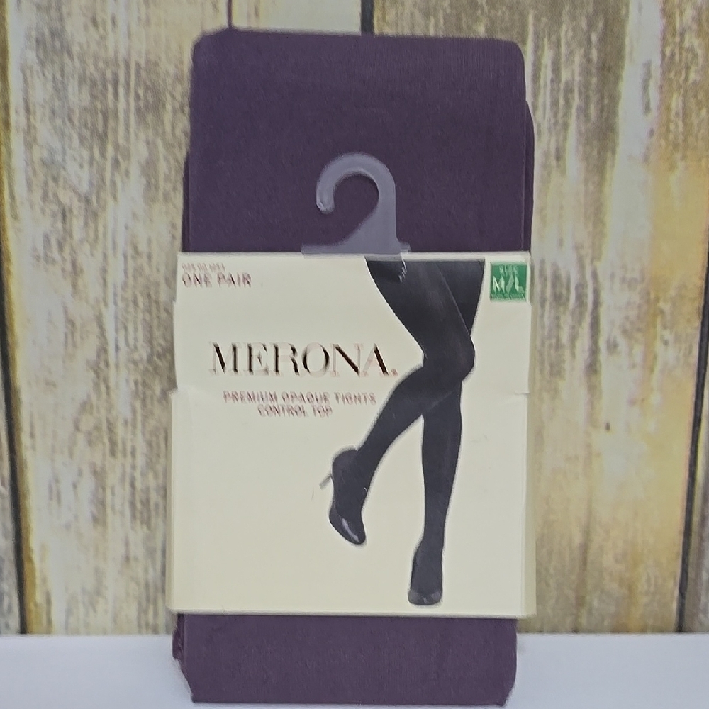 Merona Purple Opaque Tights